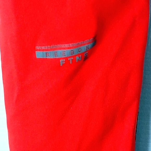 Reebok Playdry Women's Active Graphic Print Pants Tights Leggings Size L - Picture 7 of 15